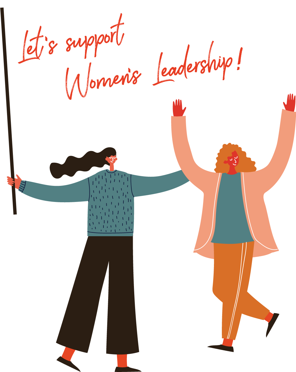 Let s support Womens Leadership !