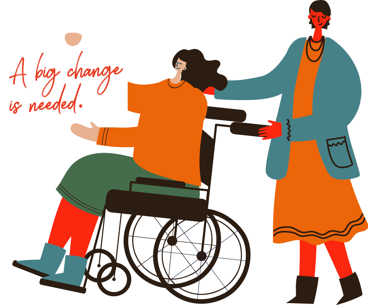 A big change is needed.
