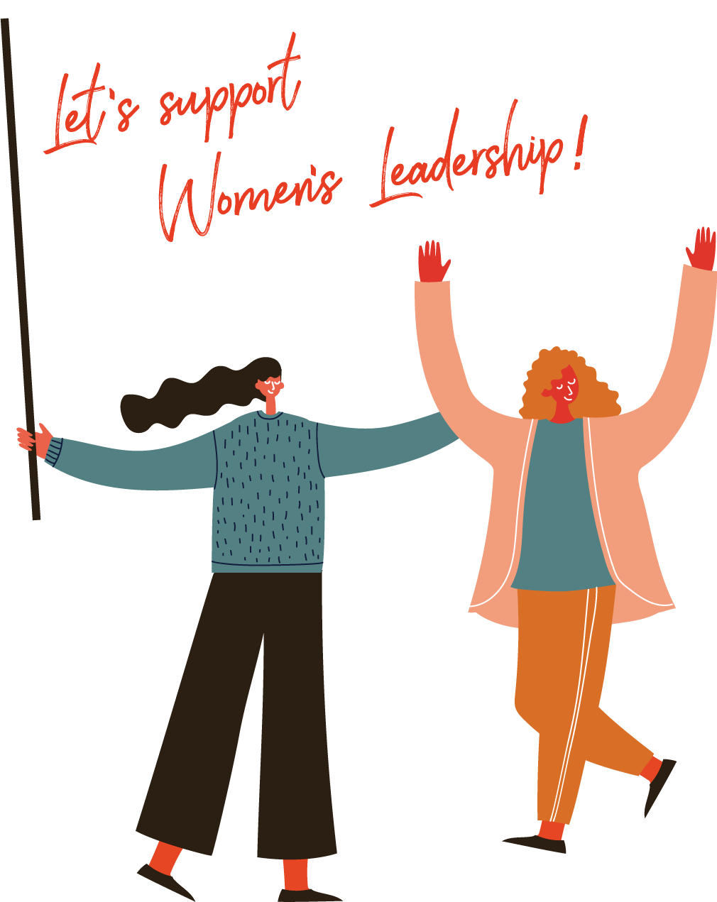 Let's support Women's Leadership!