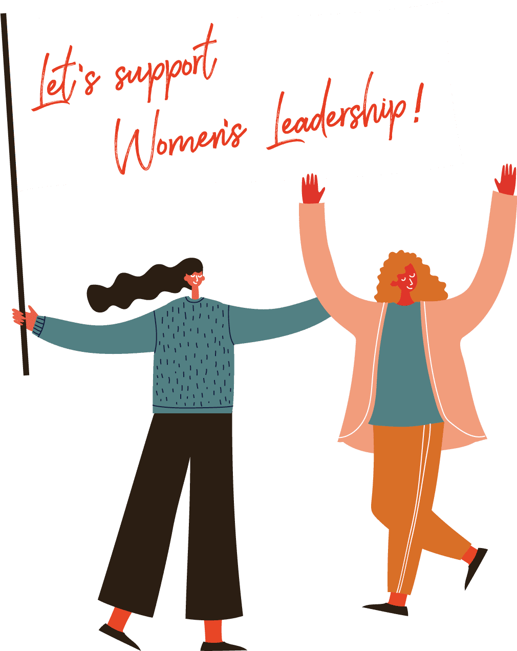 Let s support Womens Leadership !