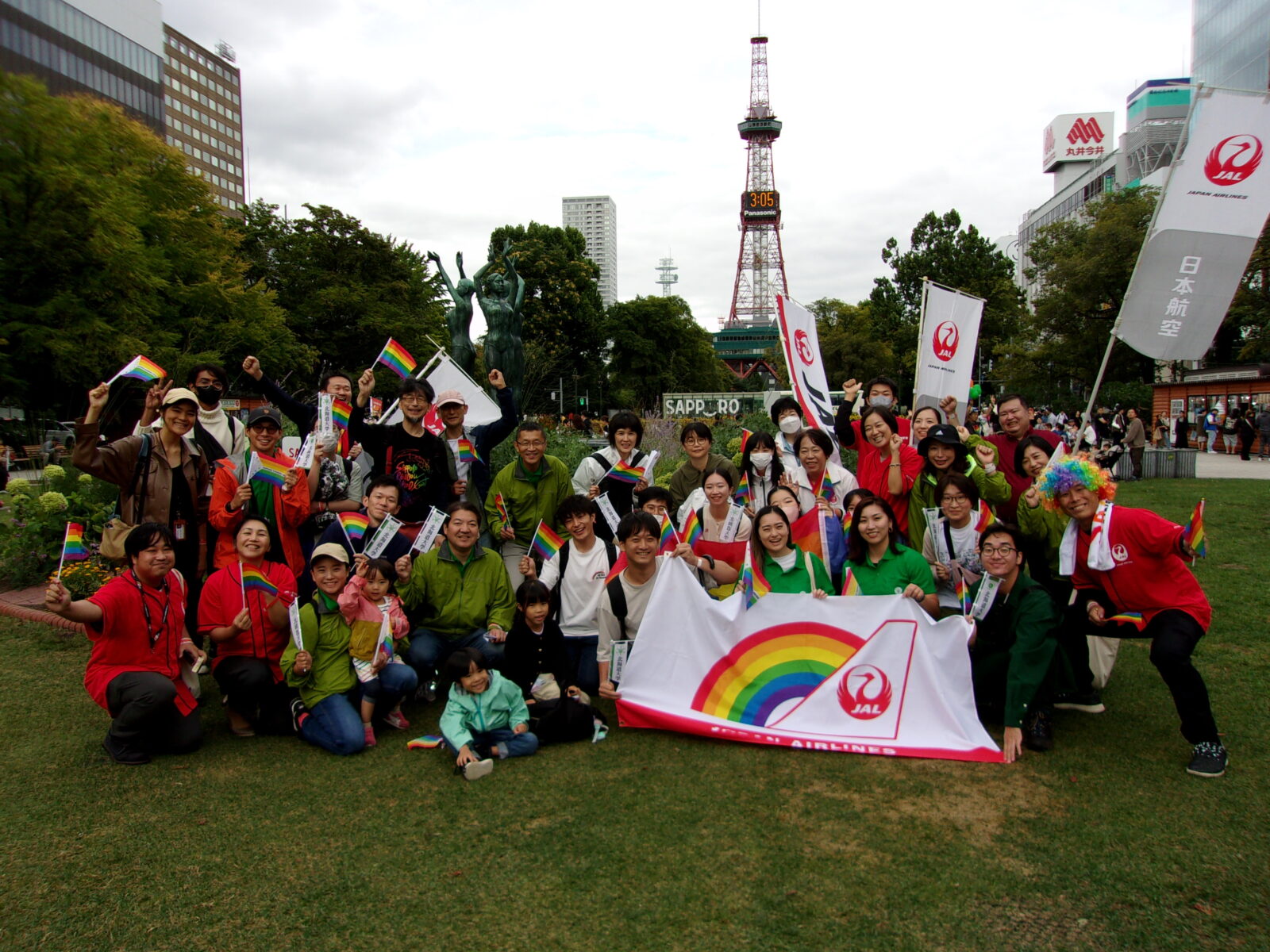 さっぽろレインボープライド2024」パレード参加（北大×JAL）開催報告